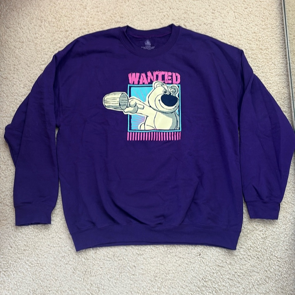 Disney Toy Story Lotso Crewneck Sweater (Size: XL)